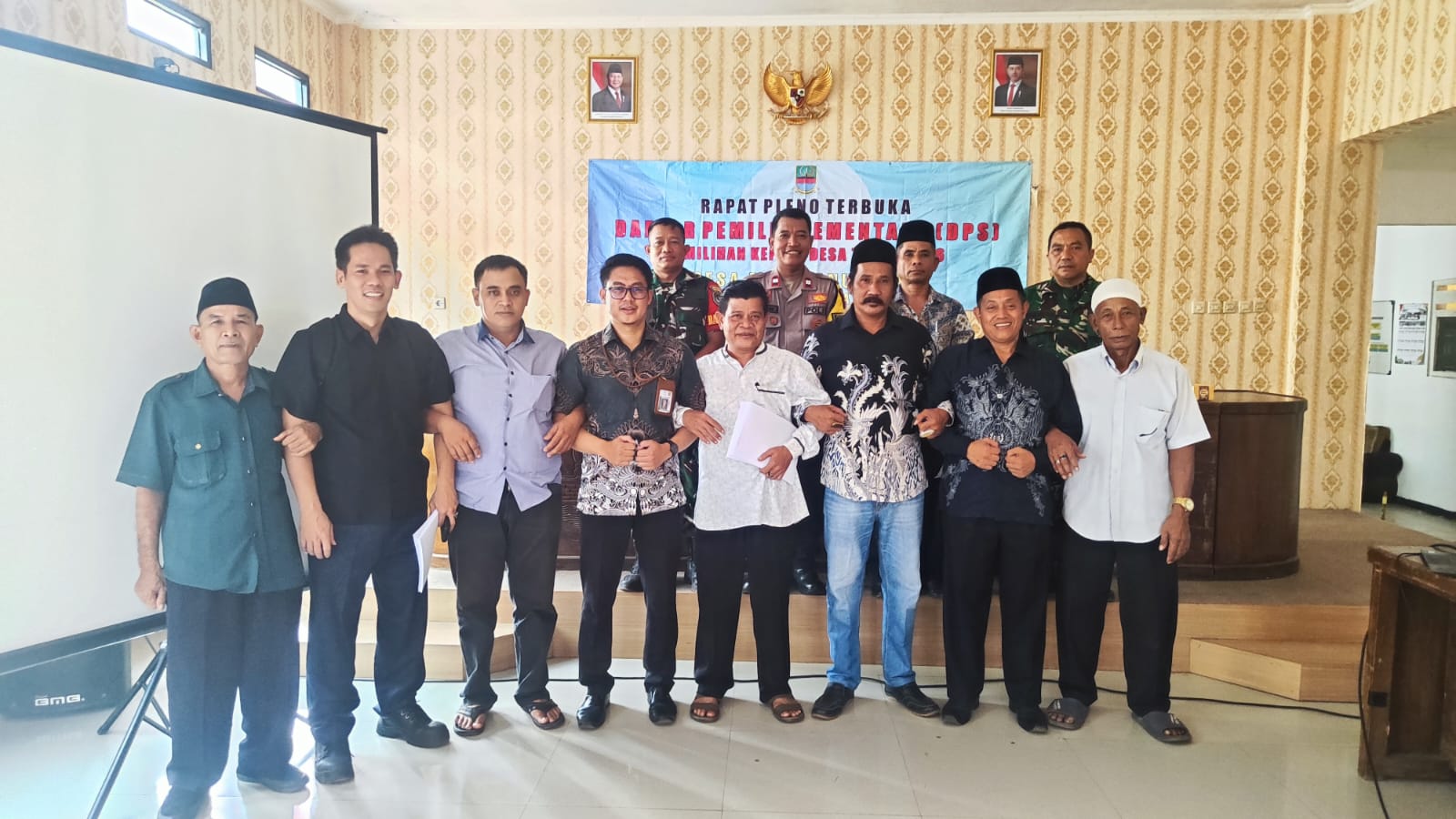 Rapat Pleno Penetapan DPS Pilkades Ragemanunggal Digelar Hari Ini